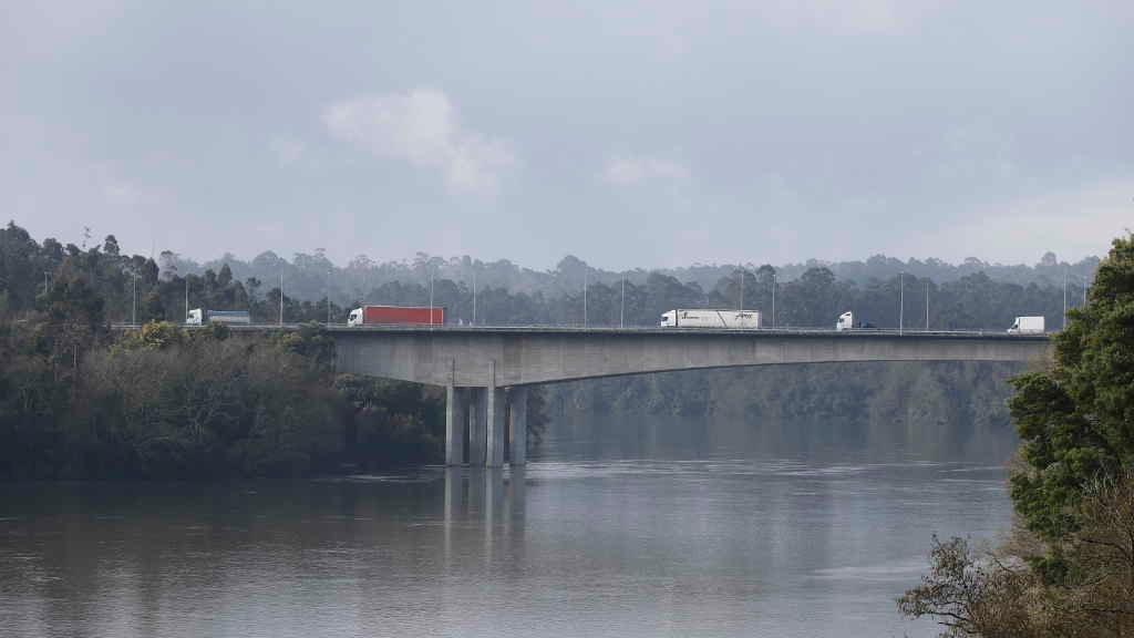 Ponte internacional entre Tui e Valença. (Foto:Marta Vázquez / Europa Press)