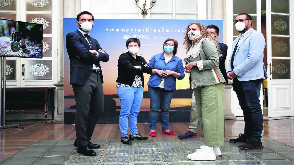 Presentaci&oacute;n da proba no Pazo Provincial de Pontevedra. (Foto: Deputaci&oacute;n de Pontevedra).