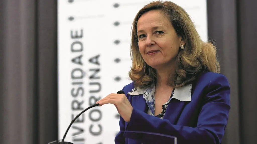 A ministra de Econom&iacute;a deu onte unha conferencia na UDC. (Foto: M. Dylan / Europa Press)