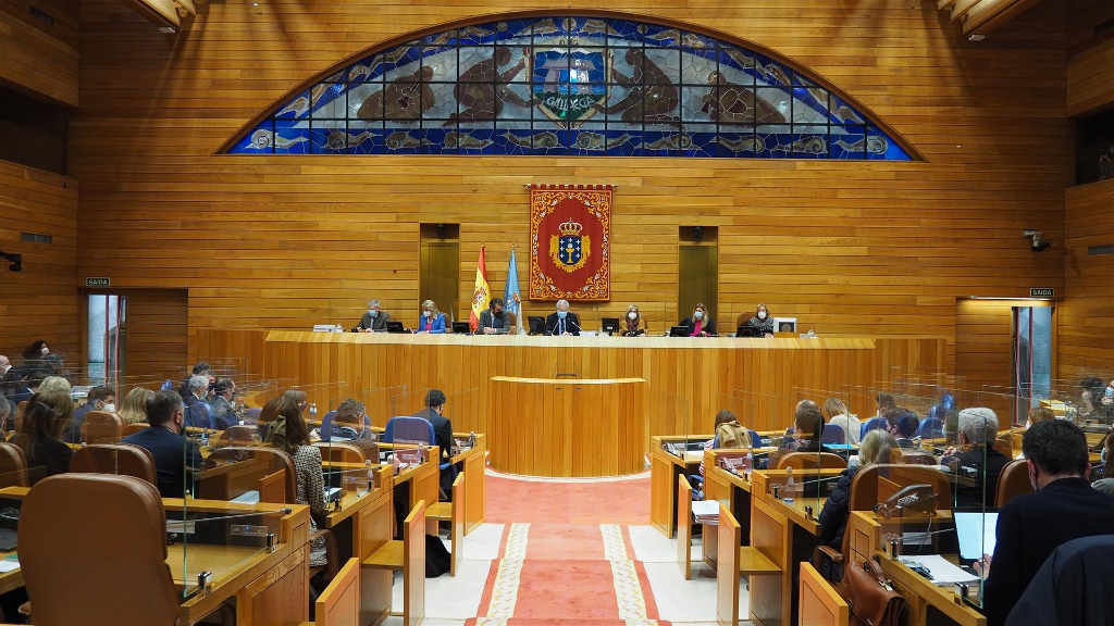 O Parlamento da Galiza nunha imaxe de arquivo. (Foto: Parlamento da Galiza)