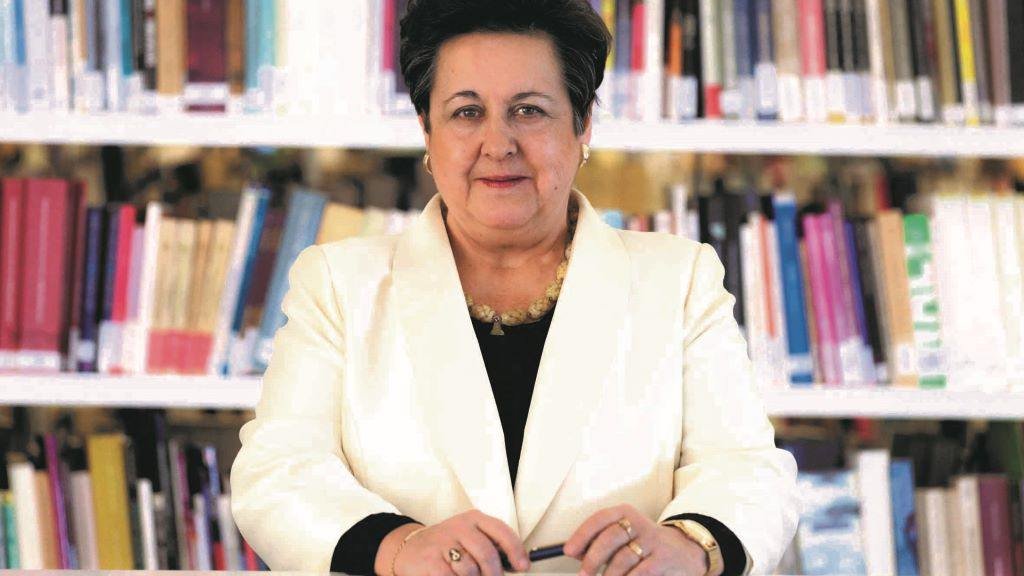 A escritora e investigadora María Pilar García Negro. (Foto Xurxo Lobato)