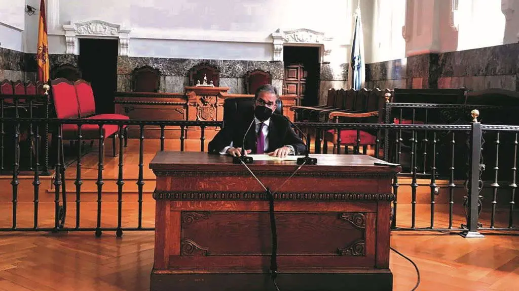 Jos&eacute; Mar&iacute;a G&oacute;mez y D&iacute;az-Castroverde, presidente do Tribunal Superior de Xustiza da Galiza.