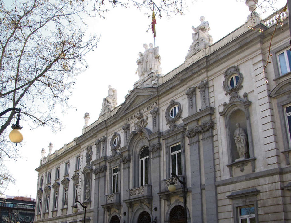 Imaxe de arquivo do Tribunal Supremo, situado en Madrid. (Foto: albTotxo)