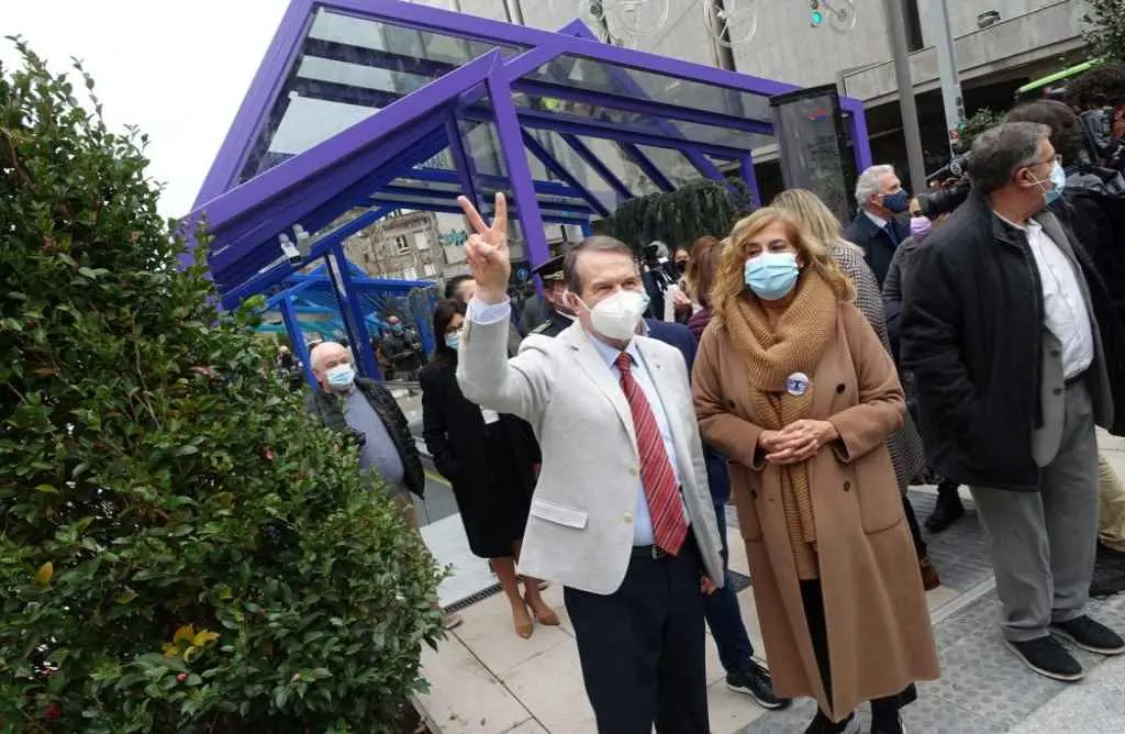 O rexedor Abel Caballero e a tenente de alcalde e presidenta da Deputaci&oacute;n, Carmela Silva (Foto: Concello de Vigo)