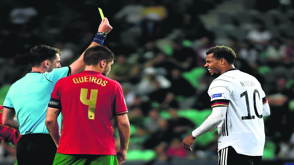 Os lusos pretenden 'vingar' a recente derrota que sufriron ante Alemaña na final da Euro Sub-21. (Foto: Europa Press).