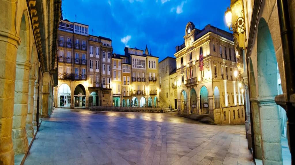 A Praza Maior é un dos lugares máis característicos de Ourense (Foto: Turismo de Ourense).