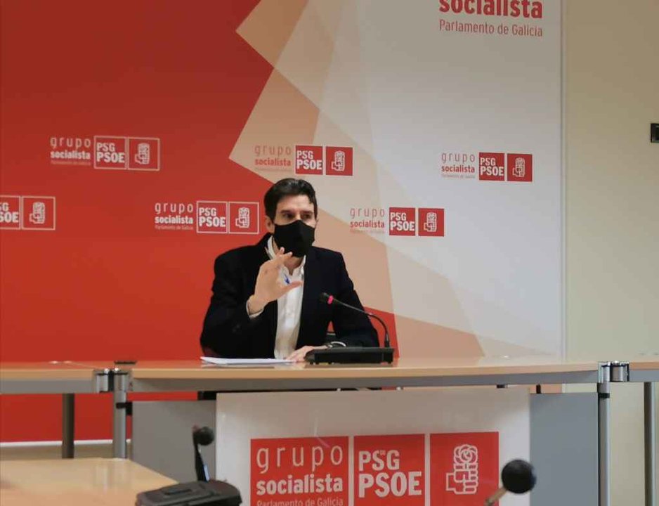 O viceportavoz socialista no Parlamento, Pablo Arangüena (Foto: Europa Press)