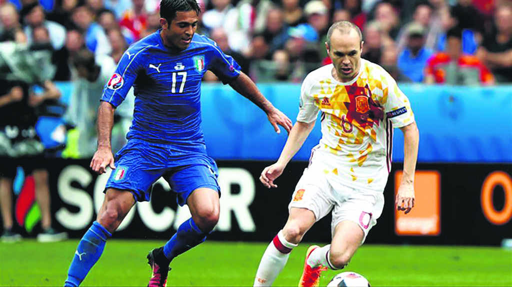 Os duelos entre españois e italianos son un clásico contemporáneo da Eurocopa, con capítulos recentes nas tres últimas edicións. (Foto: UEFA).