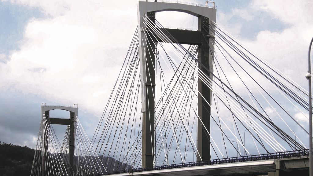 A ponte de Rande, sobre a AP-9. (Foto: Europa Press)
