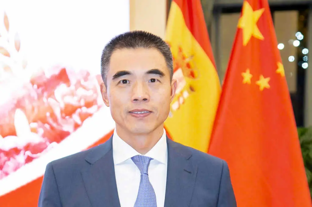 Yao Fei, Ministro Conselleiro da embaixada chinesa no Estado espa&ntilde;ol. (Foto: Embaixada da China no Estado)