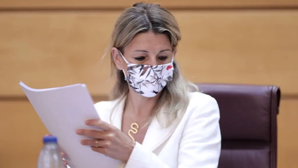 A ministra de Traballo e vicepresidenta segunda, Yolanda D&iacute;az. (Foto: Eduardo Parra / Europa Press) #yolandad&iacute;az #gobernoespa&ntilde;ol #pedros&aacute;nchez #unidaspodemos #reestruturaci&oacute;n #ministros #ministerios