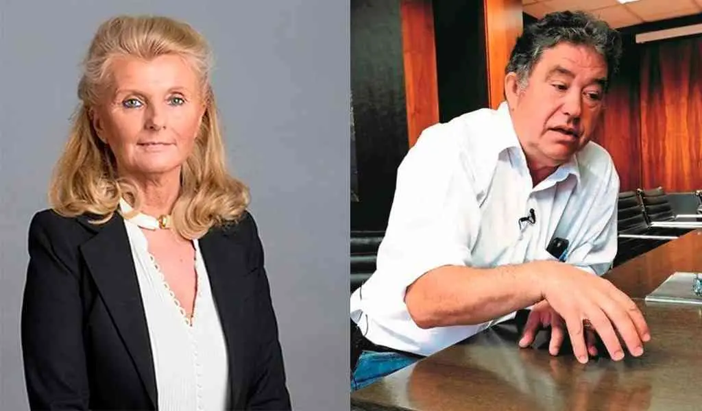 Isabel Tocino e Miguel Anxo Fern&aacute;ndez Lores.