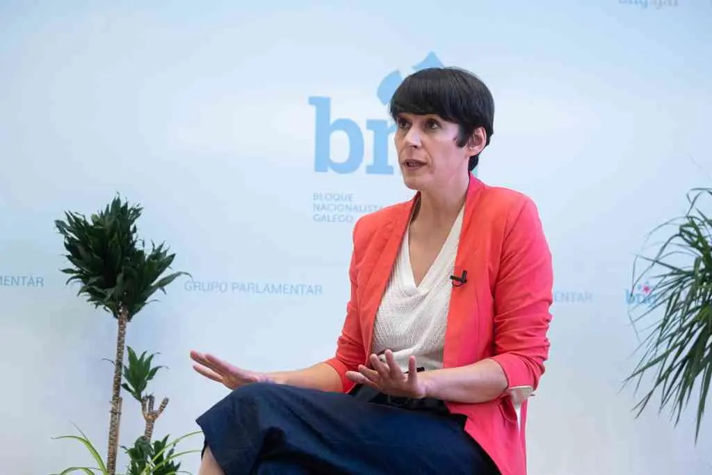 A portavoz nacional do BNG, Ana Pont&oacute;n (Foto: Arxina)
