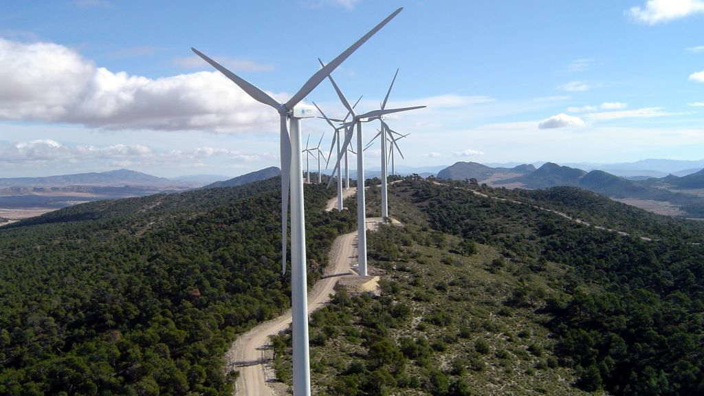 Parque eólico en Ordes. (Foto: Europa Press)
