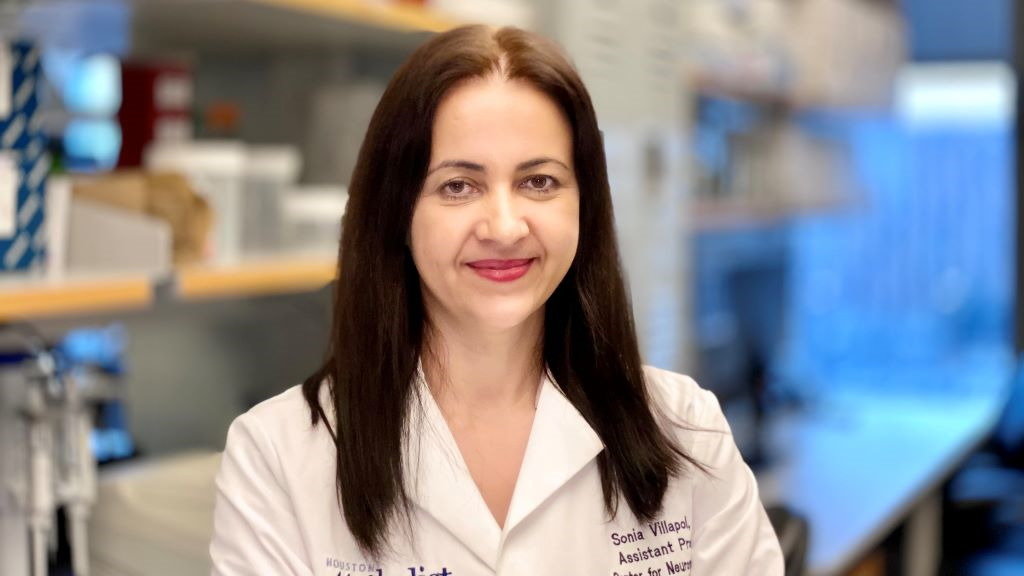 A neurocientífica galega Sonia Villapol, que desenvolve a súa actividade profesional en Houston.