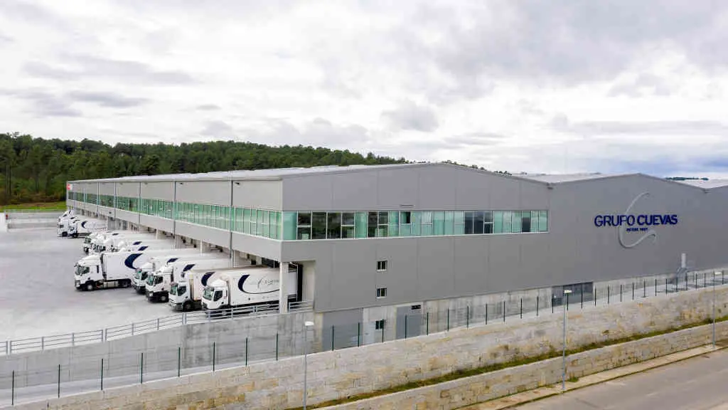 As novas instalaci&oacute;ns do Grupo Cuevas da Cidade do Transporte en San Cibrao das Vi&ntilde;as (Grupo Cuevas).
