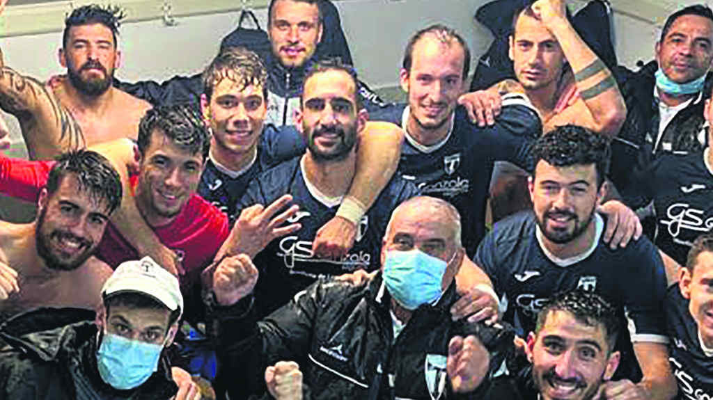 Monforte soñou cun regreso á Terceira División en xuño pasado. (Foto: Club Lemos)