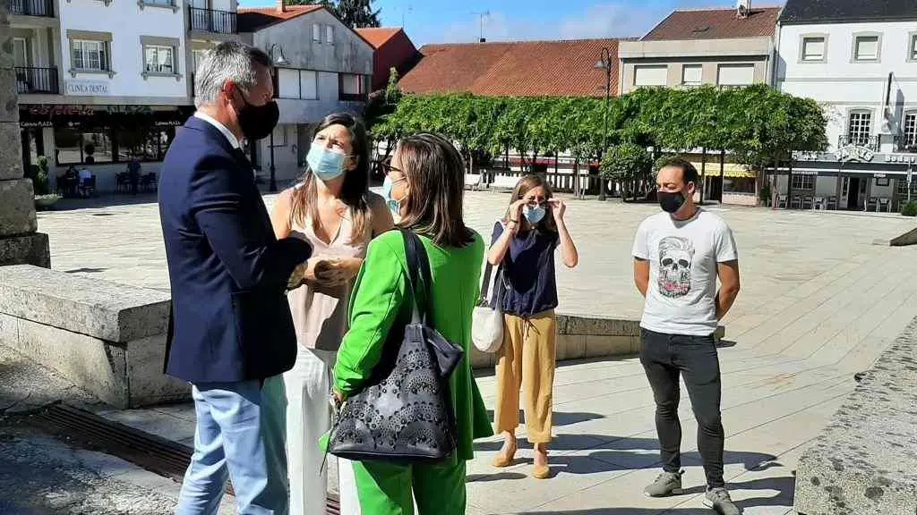 A alcaldesa pronunciouse ap&oacute;s unha visita do delegado do Goberno de Espa&ntilde;a. (Foto: Delegaci&oacute;n do Goberno) #forcarei #rural #abanca