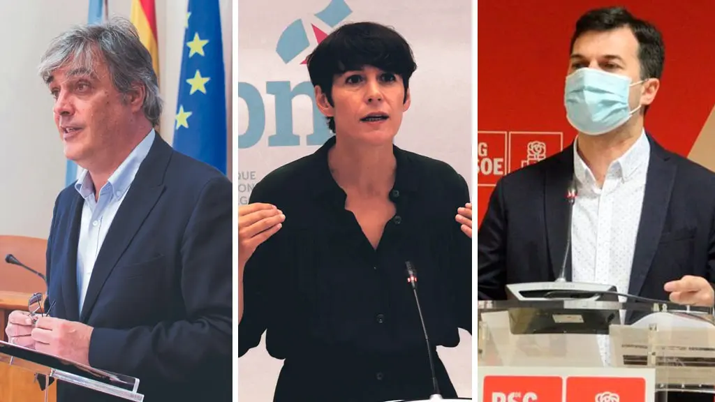 Pedro Puy, Ana Pont&oacute;n e Gonzalo Caballero (Foto: N&oacute;s Diario).