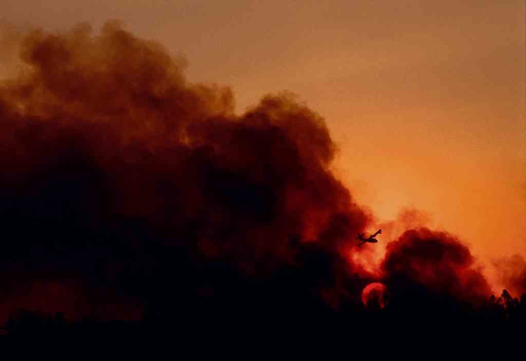 Os incendios serán cada vez máis comúns, segundo o informe 
do IPCC. Foto: SGHN