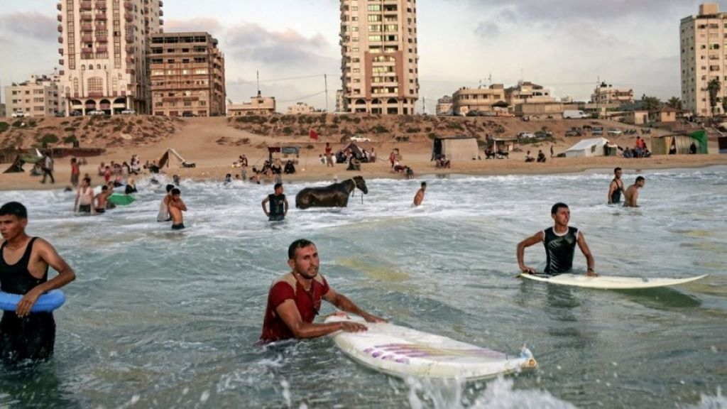 Un fotograma de 'Gaza', de Garry Keane e Andrew McConnell. (Foto: Fine Point Films) #cinema #pontevedra #gaza