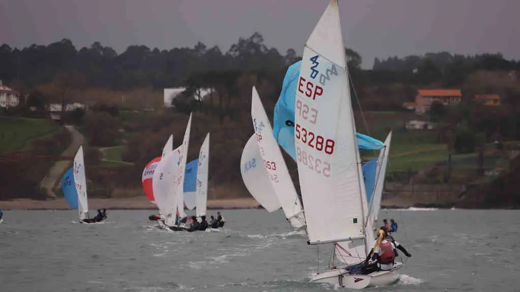 Campionato galego da clase 420 Trofeo Comodoro en 2020.(Semana Abanca)