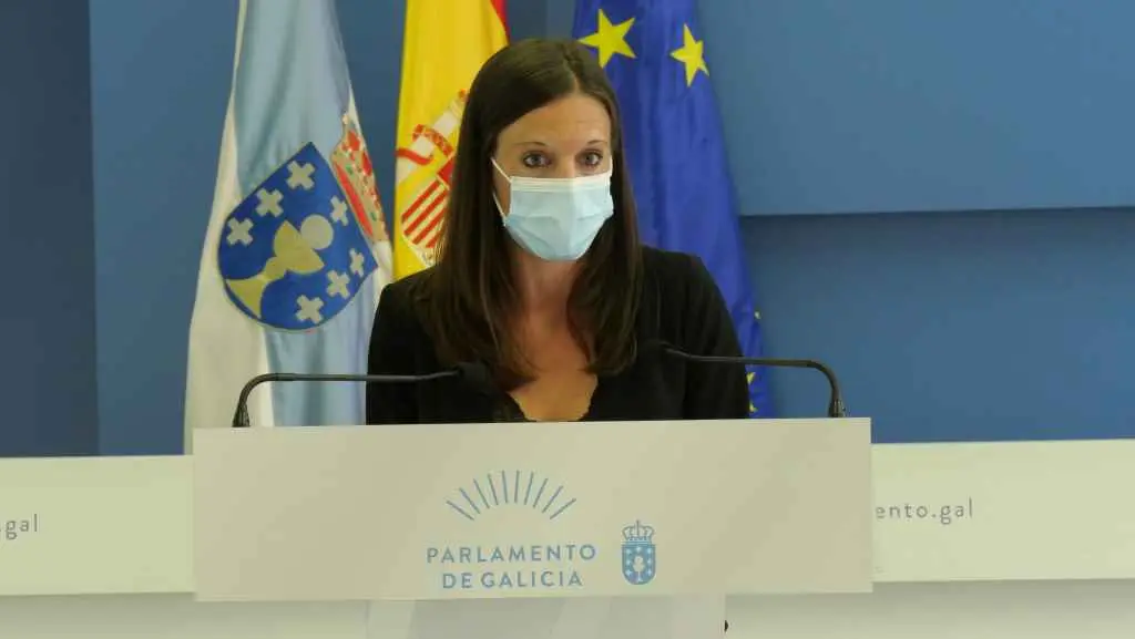 A deputada nacionalista Olalla Rodil (Foto: N&oacute;s Diario)