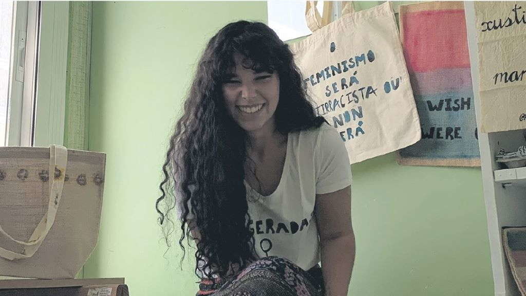 Naira Ferreiros defende co seu proxecto o feminismo interseccional. (Foto: Nós Diario) #nairaferreiros #hesaxeradas #feminismo #galego
