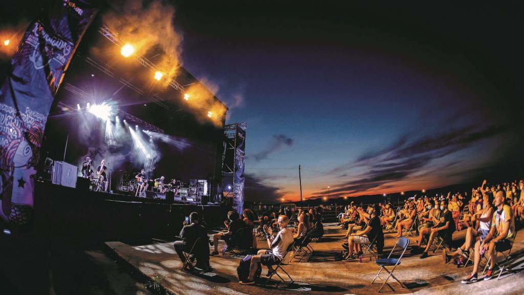 Unha imaxe do escenario principal do Festival na edición do ano pasado (Foto: Christian Pérez)