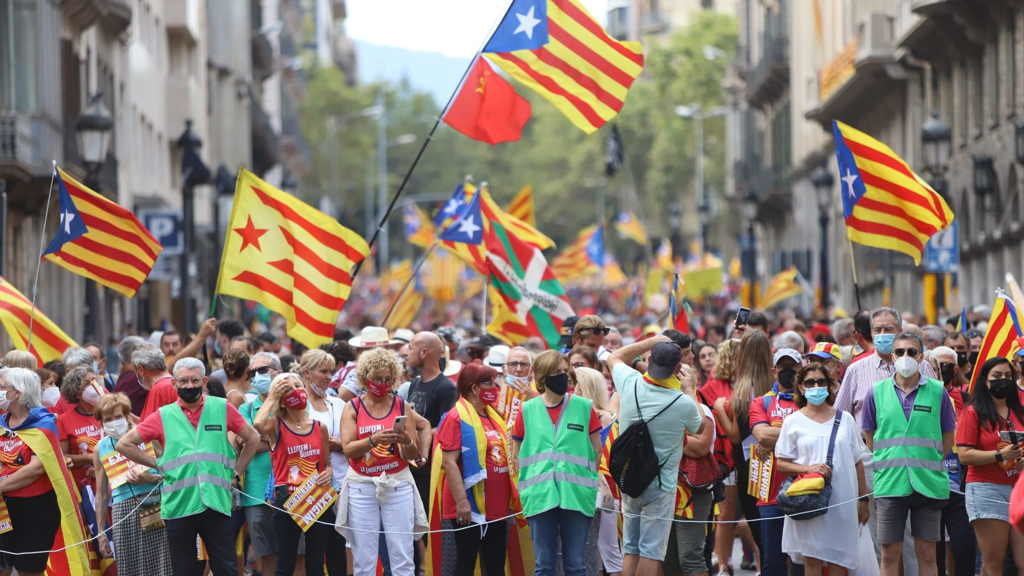 Diada Catalunya Manifestación ANC