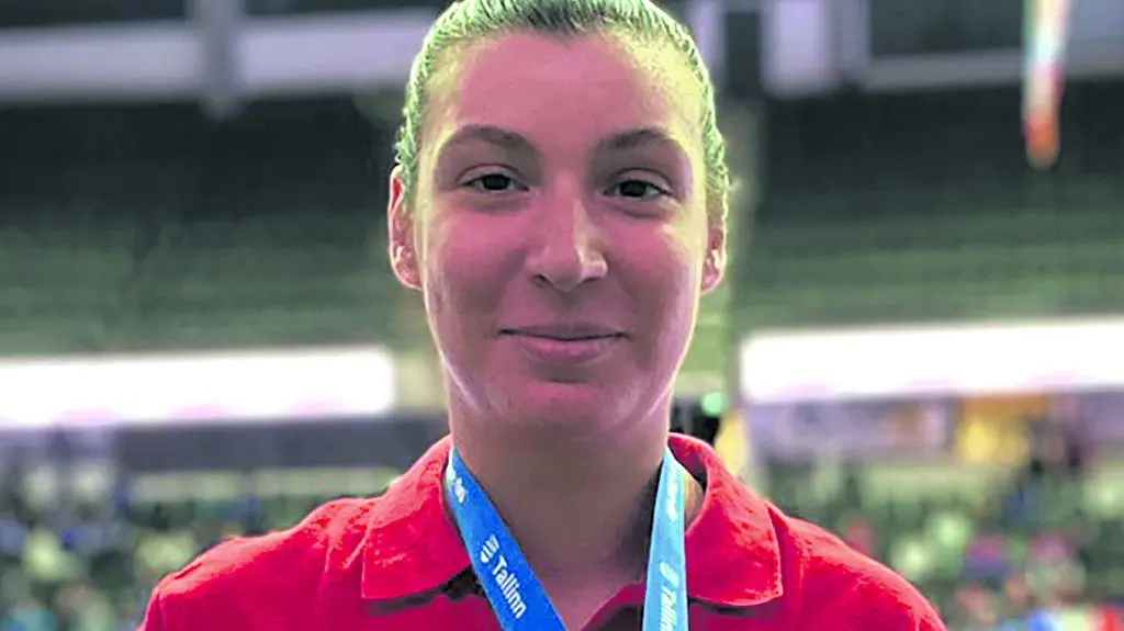 Tania Casti&ntilde;eira proclamouse campioa de Europa Sub-21 en Tall&iacute;n, Estonia (Foto: Fegato).