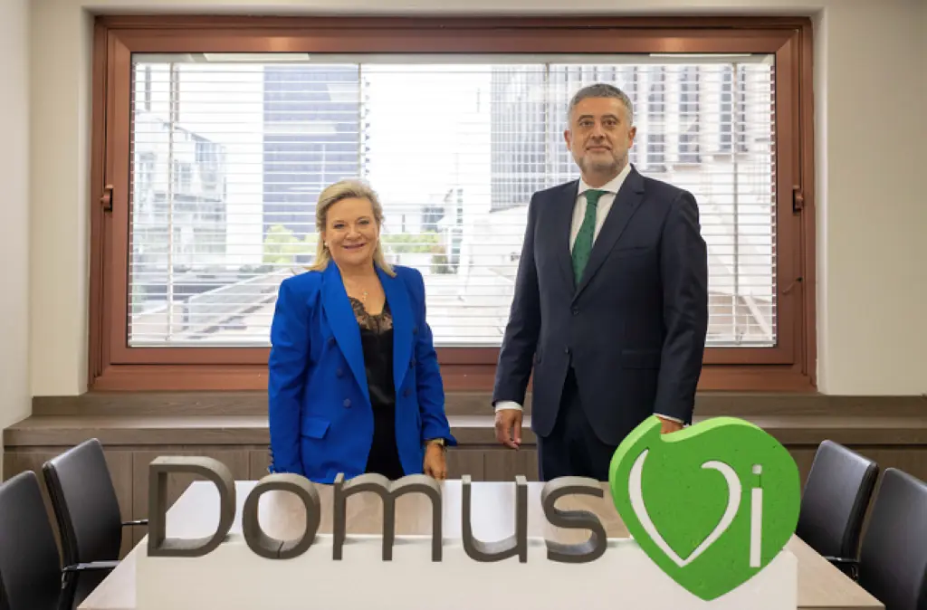 Josefina Fern&aacute;ndez e Jos&eacute; Mar&iacute;a Pena (Foto: DomusVi).