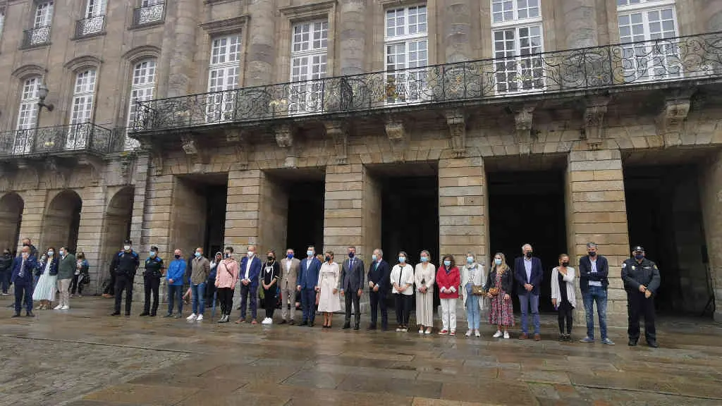 Concentraci&oacute;n en Compostela en condena polo asasinato (Europa Press).