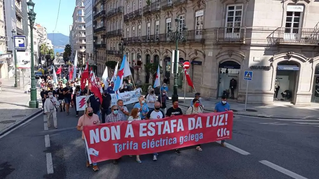 O incremento da factura da electricidade xa provocou numerosas protestas por todo o pa&iacute;s. (Foto: CIG)