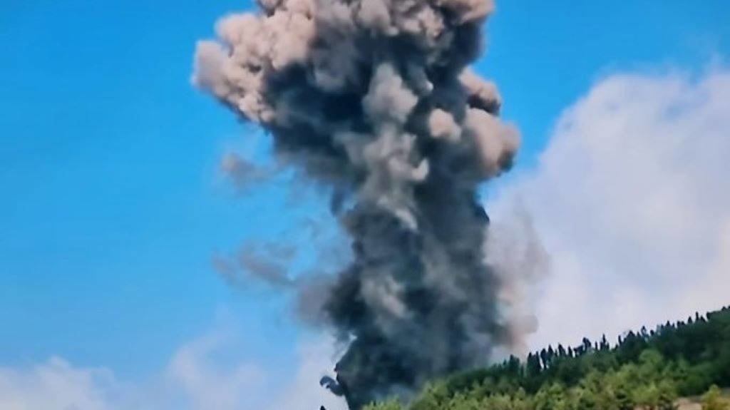 Inicio da erupción na illa da Palma. (Foto: Involcan)