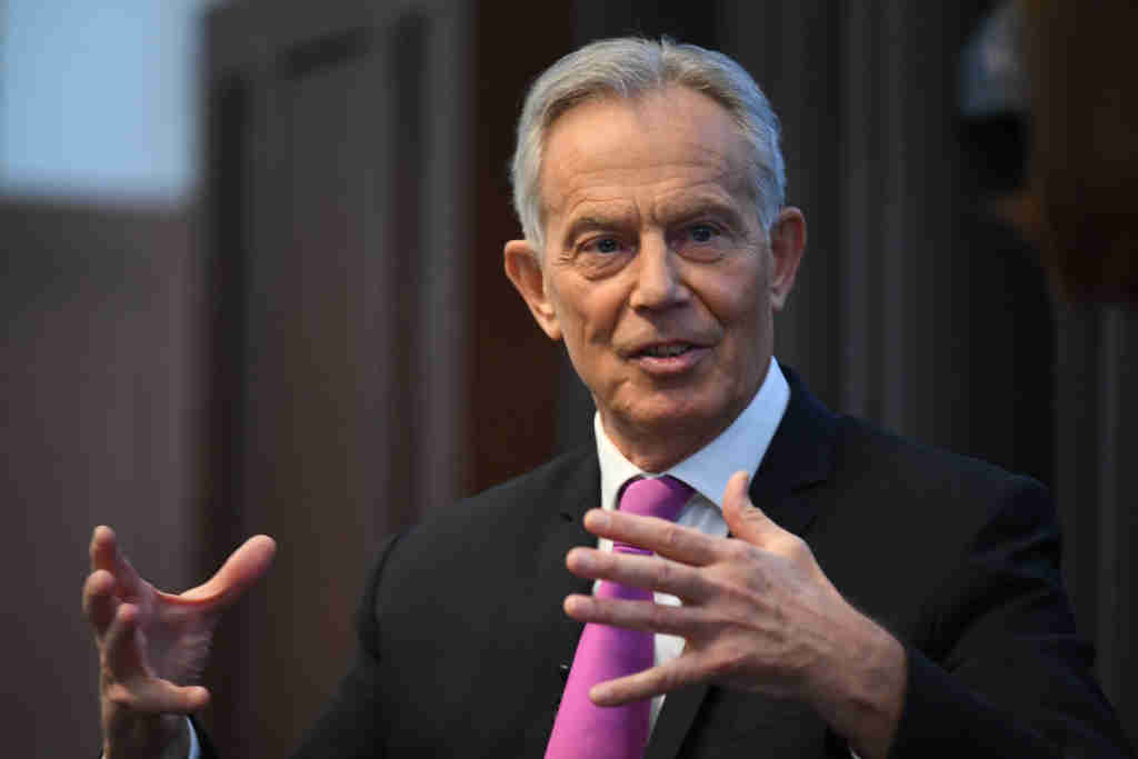 O ex primeiro ministro británico, Tony Blair, nunha imaxe de febreiro. (Foto: Stefan Rousseau / PA Wire / dpa)