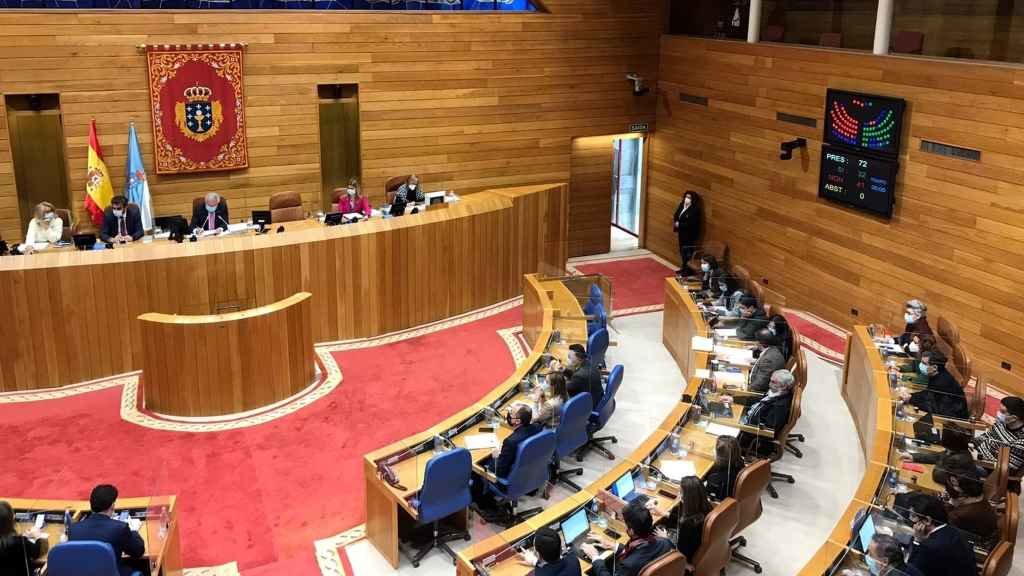 Arranca este 13 de outubro na Cámara galega o Debate do estado da nación, que rematará na sexta feira coa votación das propostas das propostas de resolución que presenten os grupos (Foto: Europa Press)