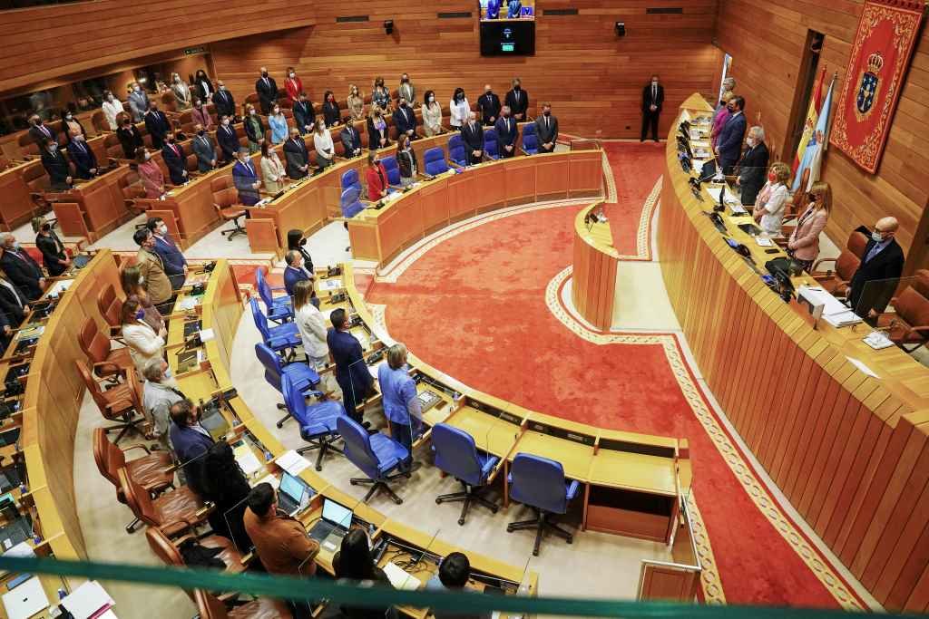 Inciio do Debate do estado da nación no Parlamento galego (Foto: Álvaro Ballesteros - Europa Press)