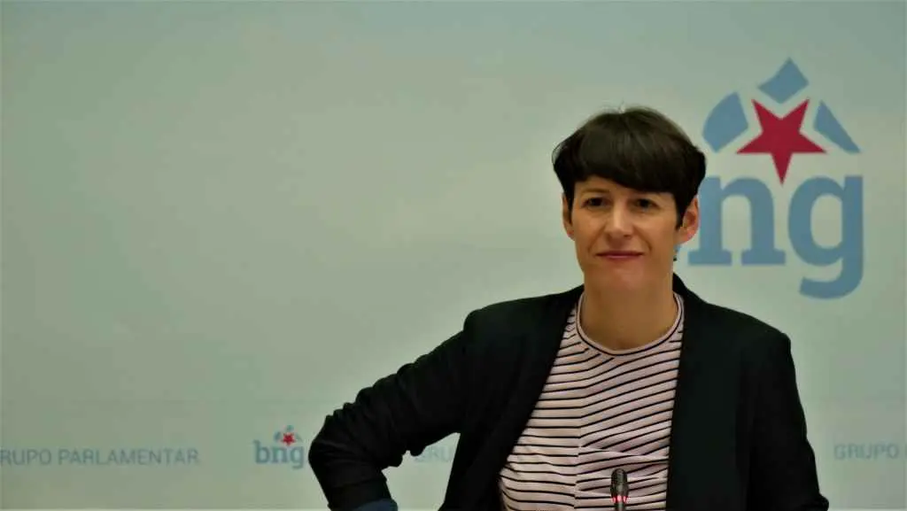 A portavoz nacional do BNG, Ana Pont&oacute;n (Foto: N&oacute;s Diario)