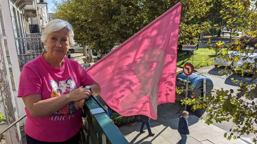 Olga Sotelo Pastoriza, presidenta de Adicam, un dos moitos colectivos que prestan apoio, acompa&ntilde;amento e servizos a mulleres con cancro de mama na Galiza.