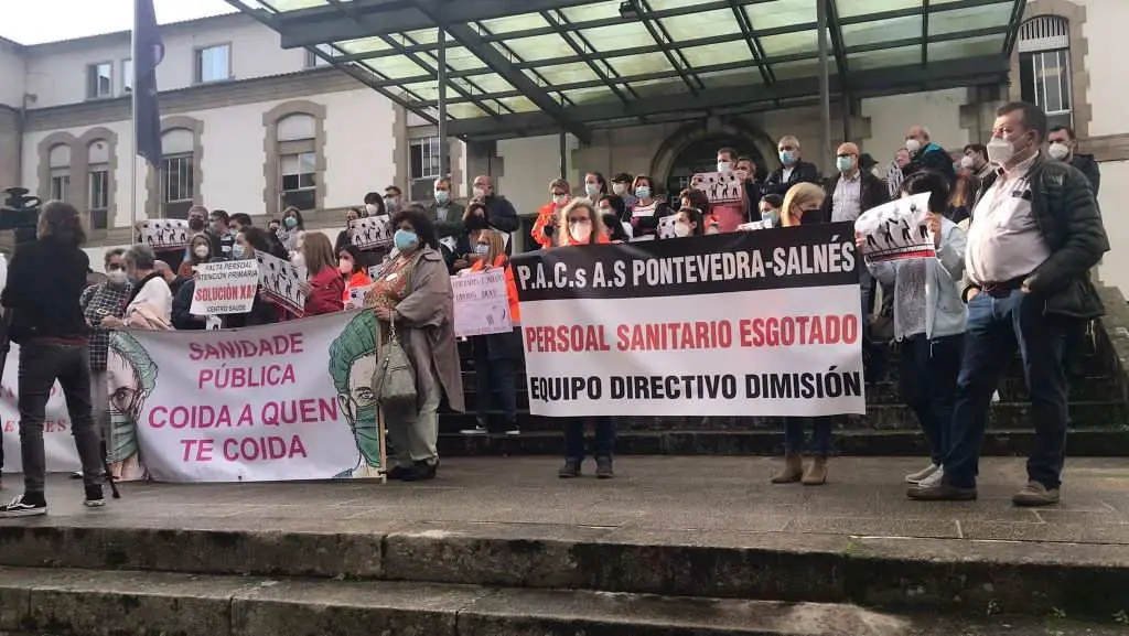 Persoal dos nove PAC da &aacute;rea de Pontevedra e o Saln&eacute;s urxen unha negociaci&oacute;n conxunta das obrigatoriedades.