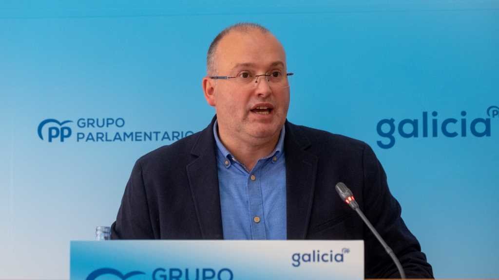 O secretario xeral do PP galego, Miguel Tellado (Foto: Nós Diario)