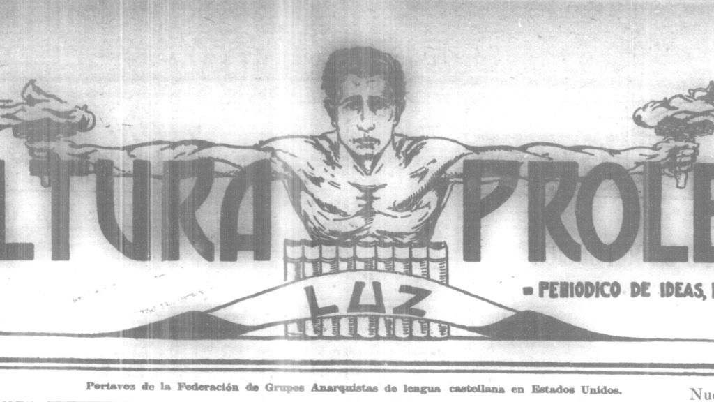 Cabeceira do xornal anarquista. (Foto: CCG) #culturaproletaria #xornal #anarquismo #emigración