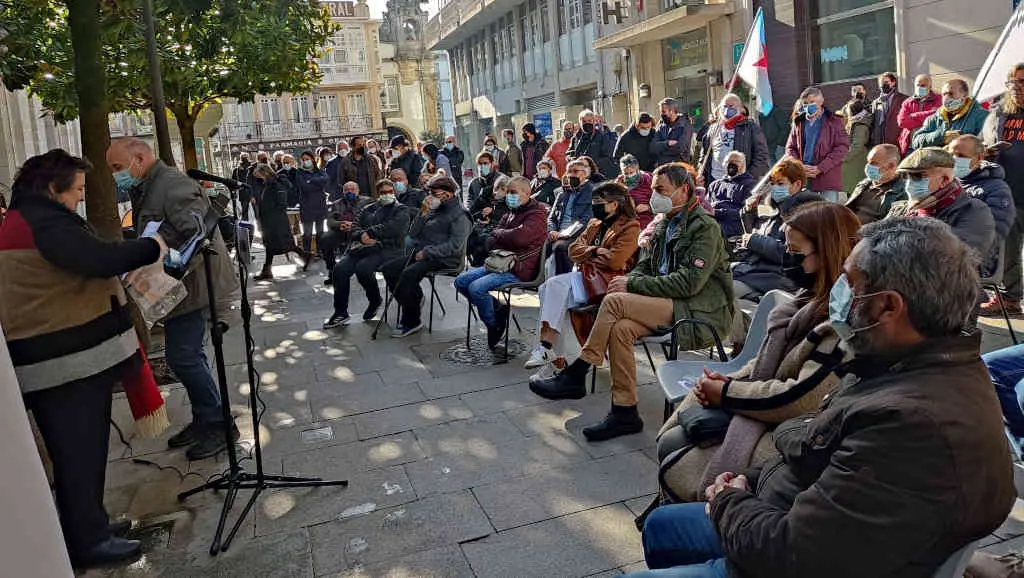 Evento organizado por V&iacute;a Galega polo 103 aniversario da I Asemblea Nacionalista. (Foto: N&oacute;s Diario)