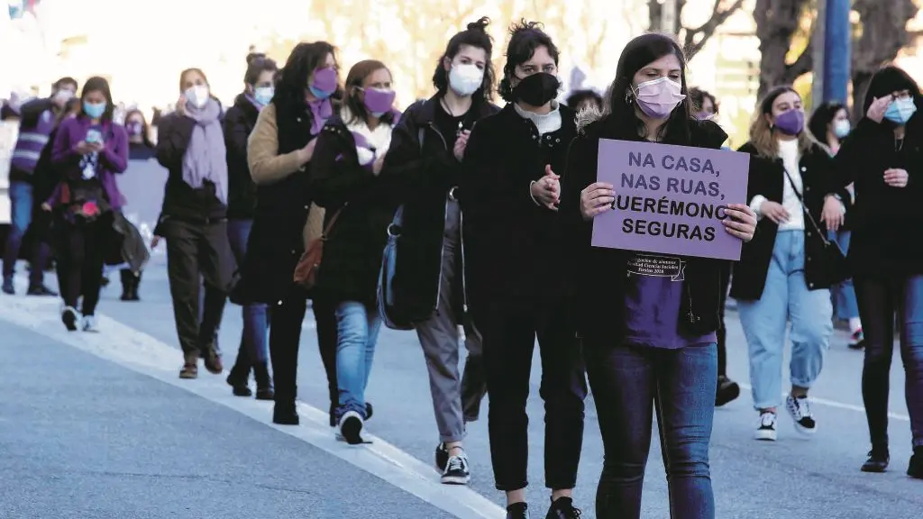 A loita contra a violencia machista volve ocupar o espazo p&uacute;blico (Europa Press).