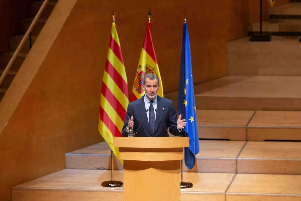 Felipe VI a finais de novembro. (David Zorrakino / Europa Press)