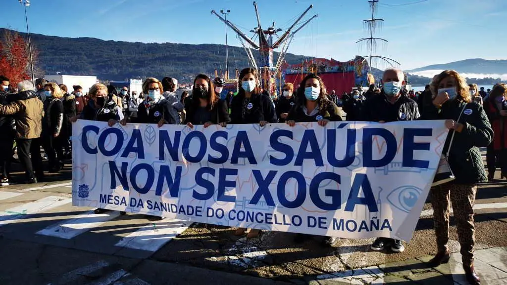 A veci&ntilde;anza de Moa&ntilde;a mobilizarase cada domingo para reclamar m&eacute;dicos e servizo de urxencias.