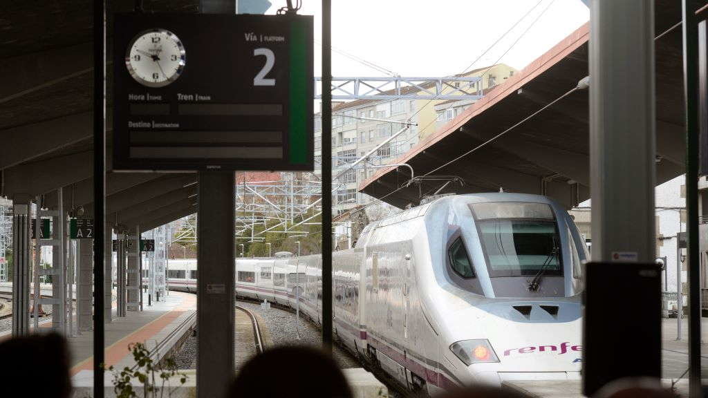 Inauguración da liña do AVE Madrid-Ourense esta mesma semana. (Foto: Rosa Veiga / Europa Press)