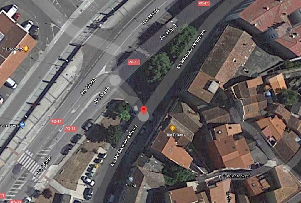 Avenida Marqués de Valterra, en Pontevedra. (Foto: Google Images)