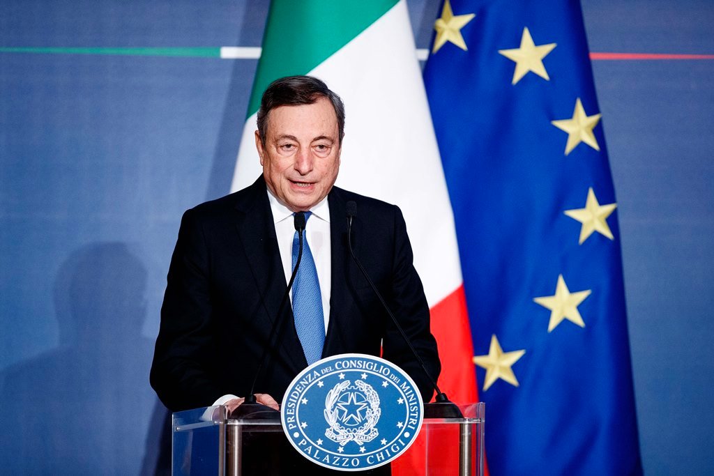 O primeiro ministro de Italia, Mario Draghi. (Foto: Europa Press)